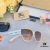 Burberry New Square-Frame Small Sunglasses, Fashionable and Versatile Trendy Glasses from Europe and America