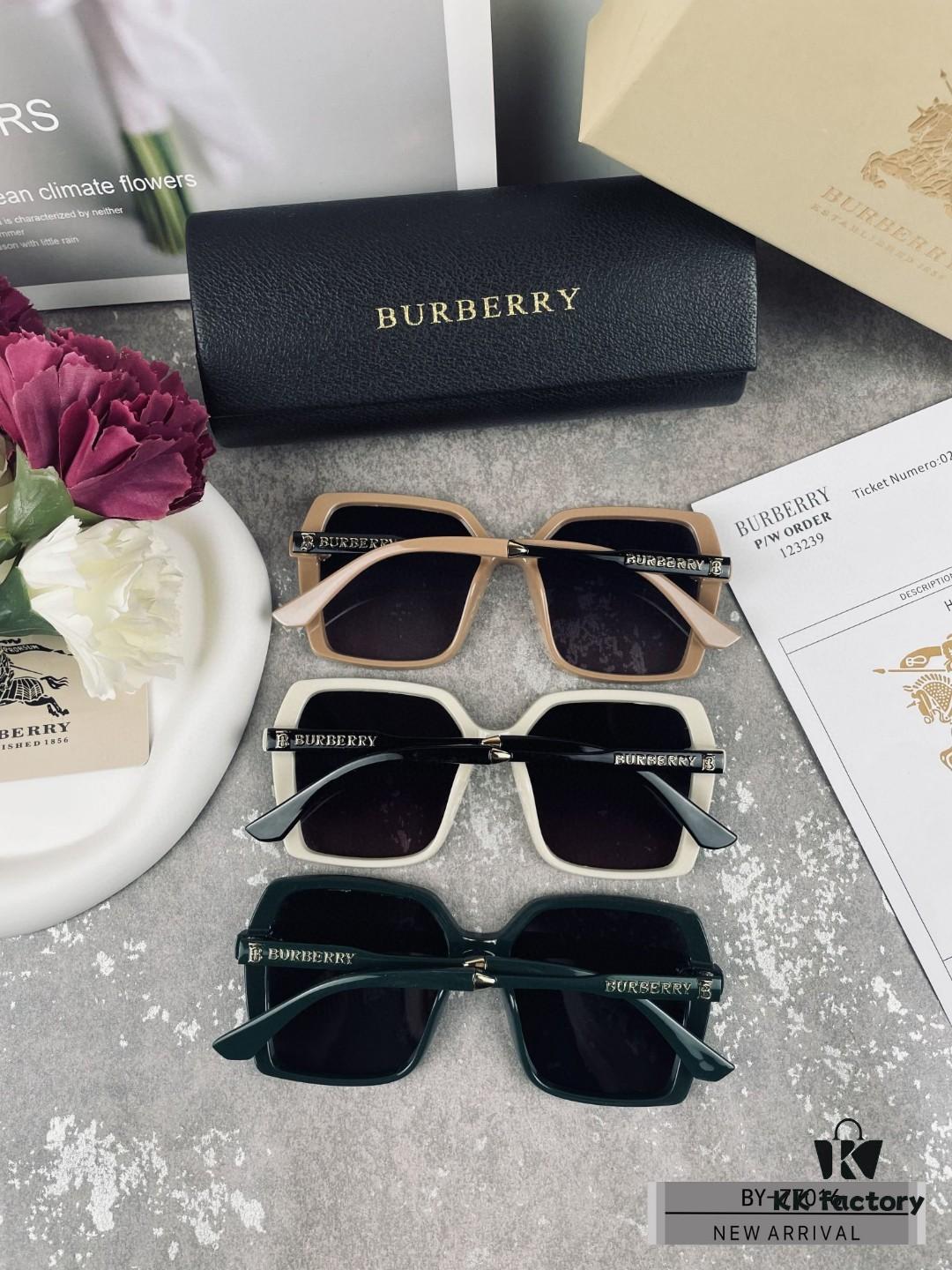 Burberry - Polaroid Resin Polarized Sunglasses with TR Frame Lightweight and Comfortable Fit, Size: 61-15-150