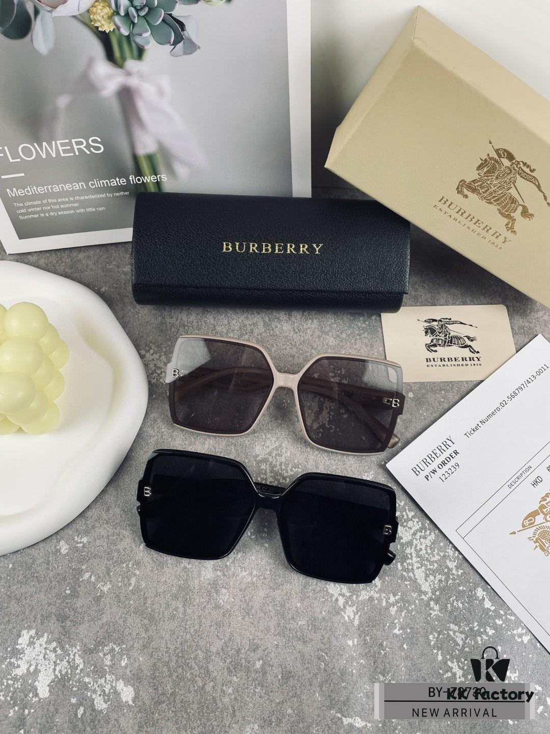 Burberry - Polaroid Resin Polarized Sunglasses with TR Frame, Lightweight and Comfortable, Size 61-15-150, 2023 New Arrival Celebrity Style