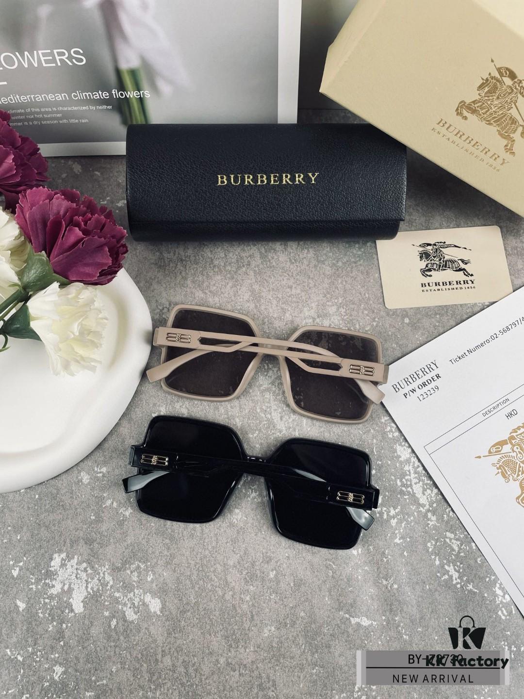 Burberry - Polaroid Resin Polarized Sunglasses with TR Frame, Lightweight and Comfortable, Size 61-15-150, 2023 New Arrival Celebrity Style