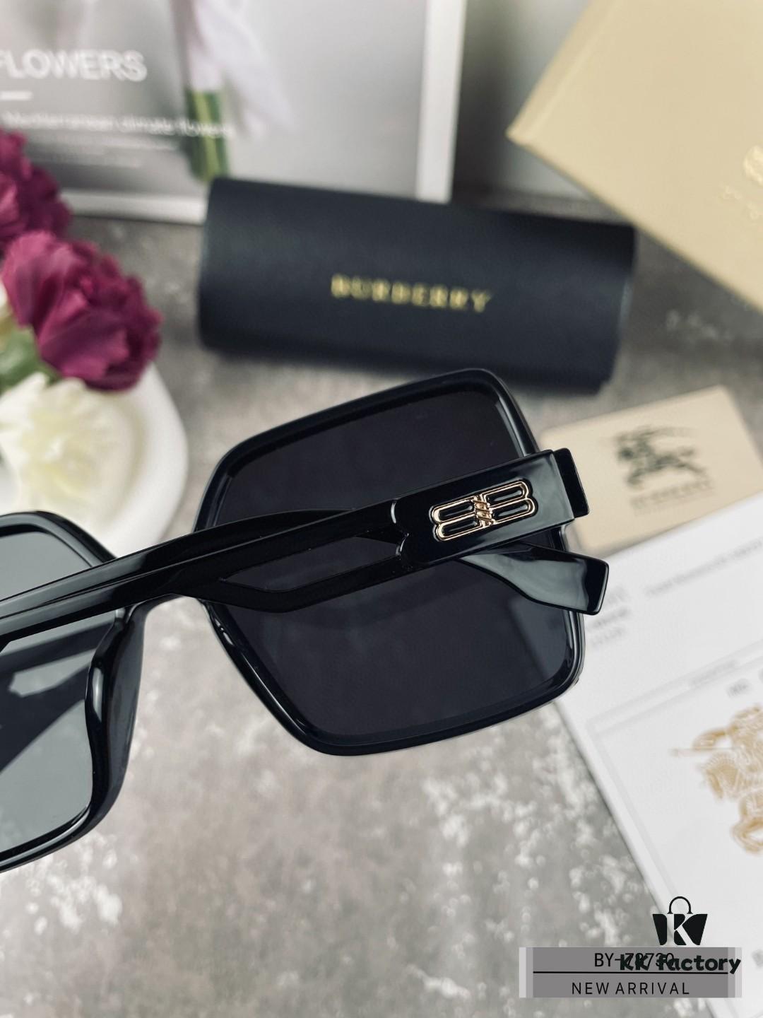 Burberry - Polaroid Resin Polarized Sunglasses with TR Frame, Lightweight and Comfortable, Size 61-15-150, 2023 New Arrival Celebrity Style