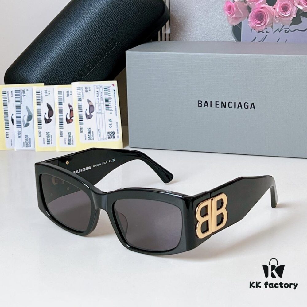 Balenciaga Sunglasses Original High Version MOD: BB0360S SIZE: 56-18-125