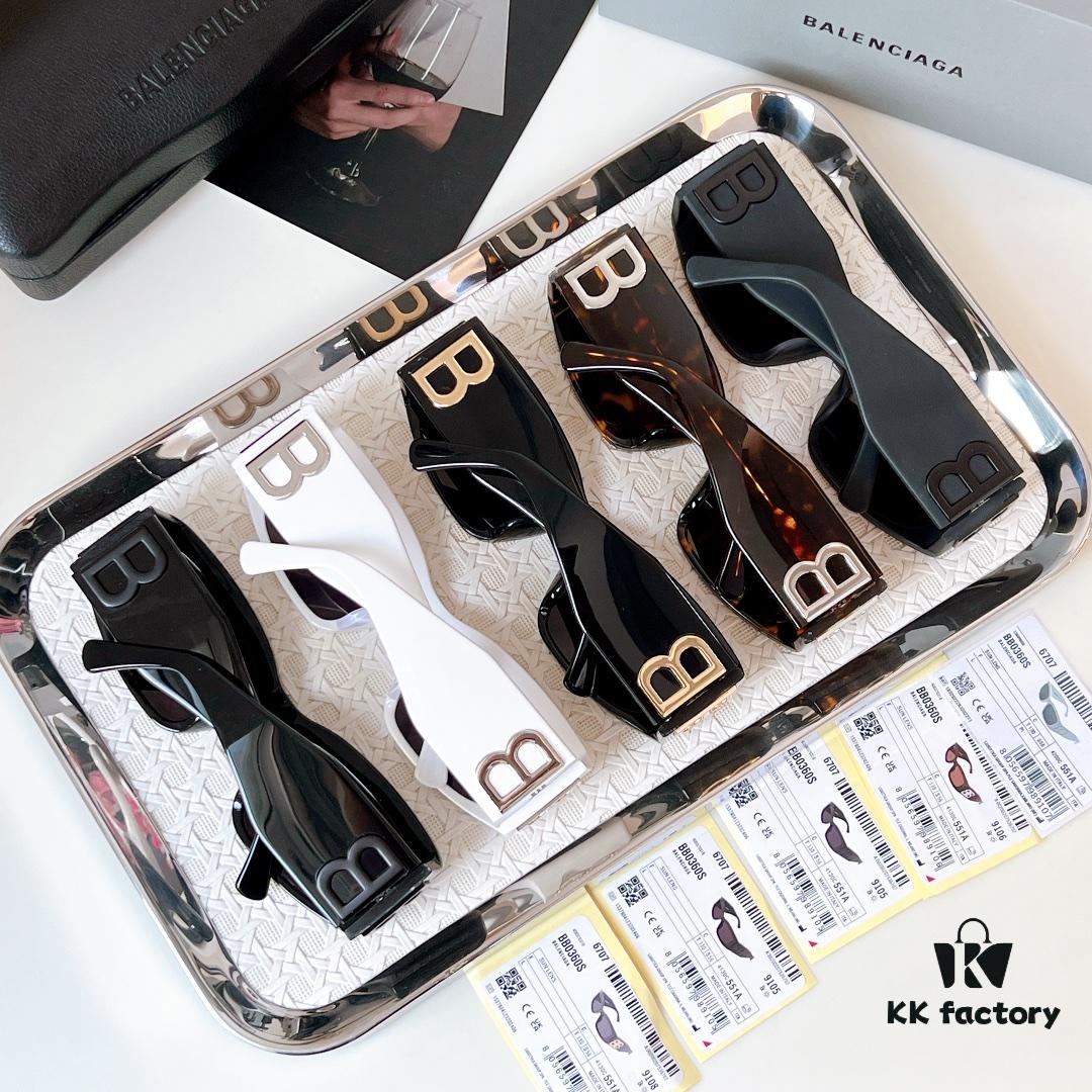 Balenciaga Sunglasses Original High Version MOD: BB0360S SIZE: 56-18-125