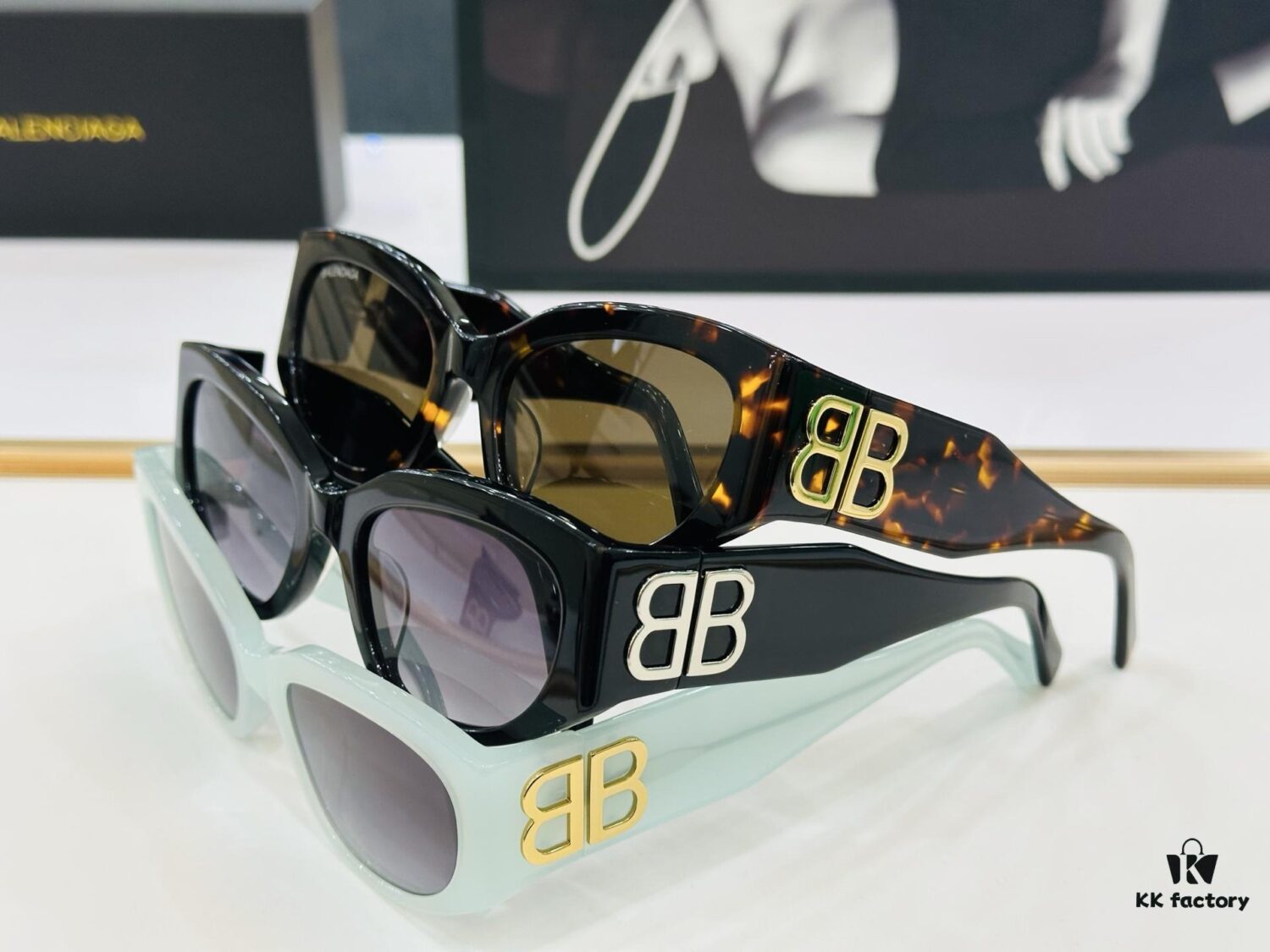 BALENCIAGA BB0324S Size 50□20-135 Super Versatile Style, Universally Stylish, High-Quality Sunglasses