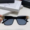 Balenciaga BALENCIAGA Square Retro Fashion Sunglasses with Gold-Tone BB Logo and Folding Hinges