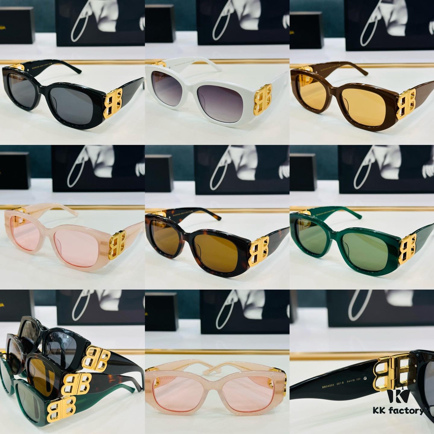 BALENCIAGA Balenciaga BB04003 Size: 54□18-130 Unique and Exceptional Design Instantly Appealing Versatile Stylish Look D Universal Fashion High-Quality Sunglasses