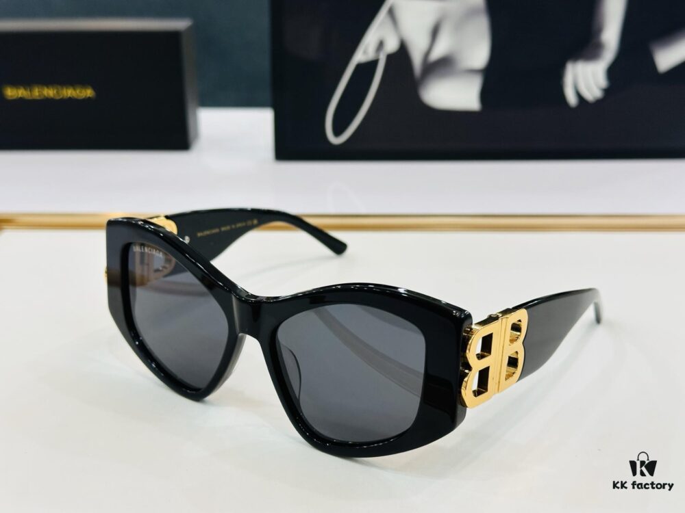 BALENCIAGA Balenciaga BB0287S Size: 55□17-130 Unique and Exceptional Design That Captivates at First Sight, Extremely Versatile Style D, Fashionable and Universal Match, Premium Quality Sunglasses