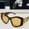 BALENCIAGA Balenciaga BB0287S Size: 55□17-130 Unique and Exceptional Design That Captivates at First Sight, Extremely Versatile Style D, Fashionable and Universal Match, Premium Quality Sunglasses