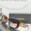 Balenciaga × Polaroid Resin Lens Sunglasses, Lightweight TR Frame, Size 65-13-145, Fashionable UV-Protective Sun Protection for Travel and Daily Wear
