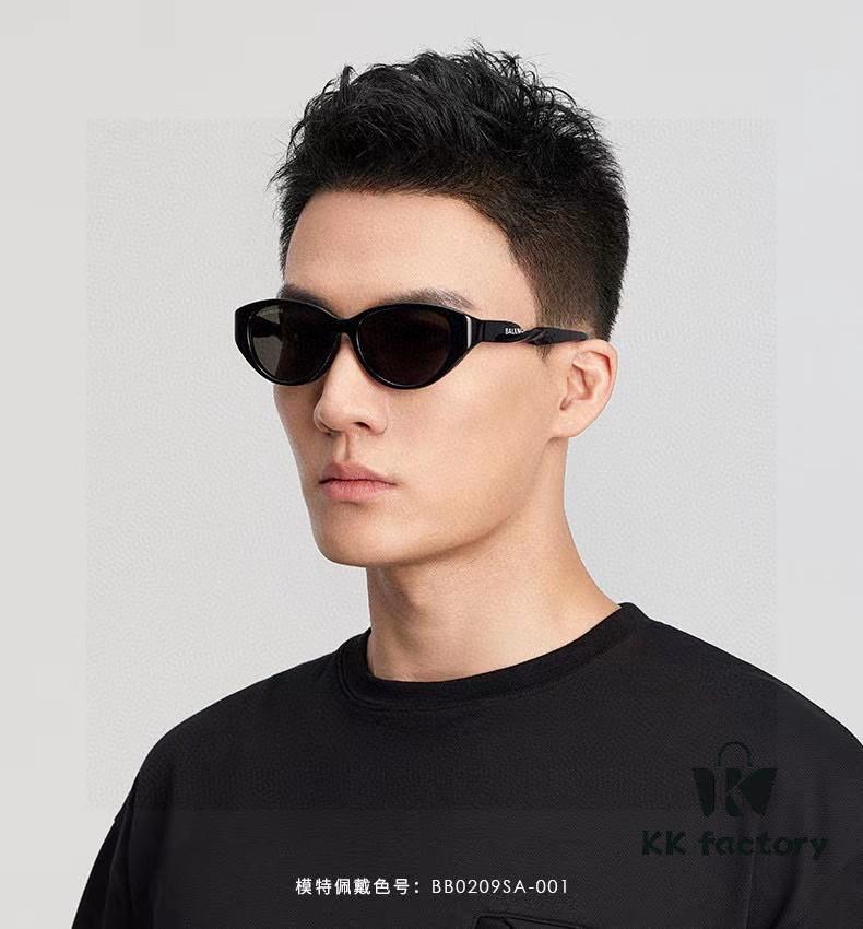 BALENCIAGA Latest Design with Unique Silhouette, Minimalist Frame, High-Quality Sunglasses