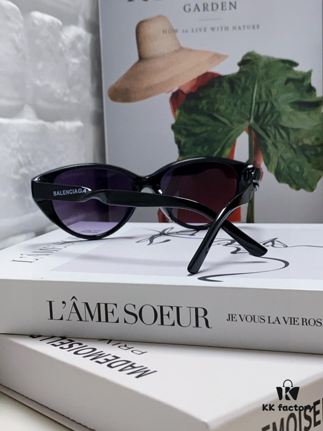 BALENCIAGA Latest Design with Unique Silhouette, Minimalist Frame, High-Quality Sunglasses