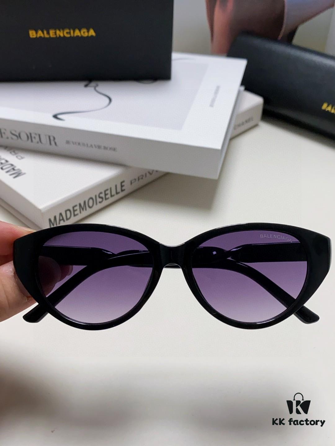 BALENCIAGA Latest Design with Unique Silhouette, Minimalist Frame, High-Quality Sunglasses