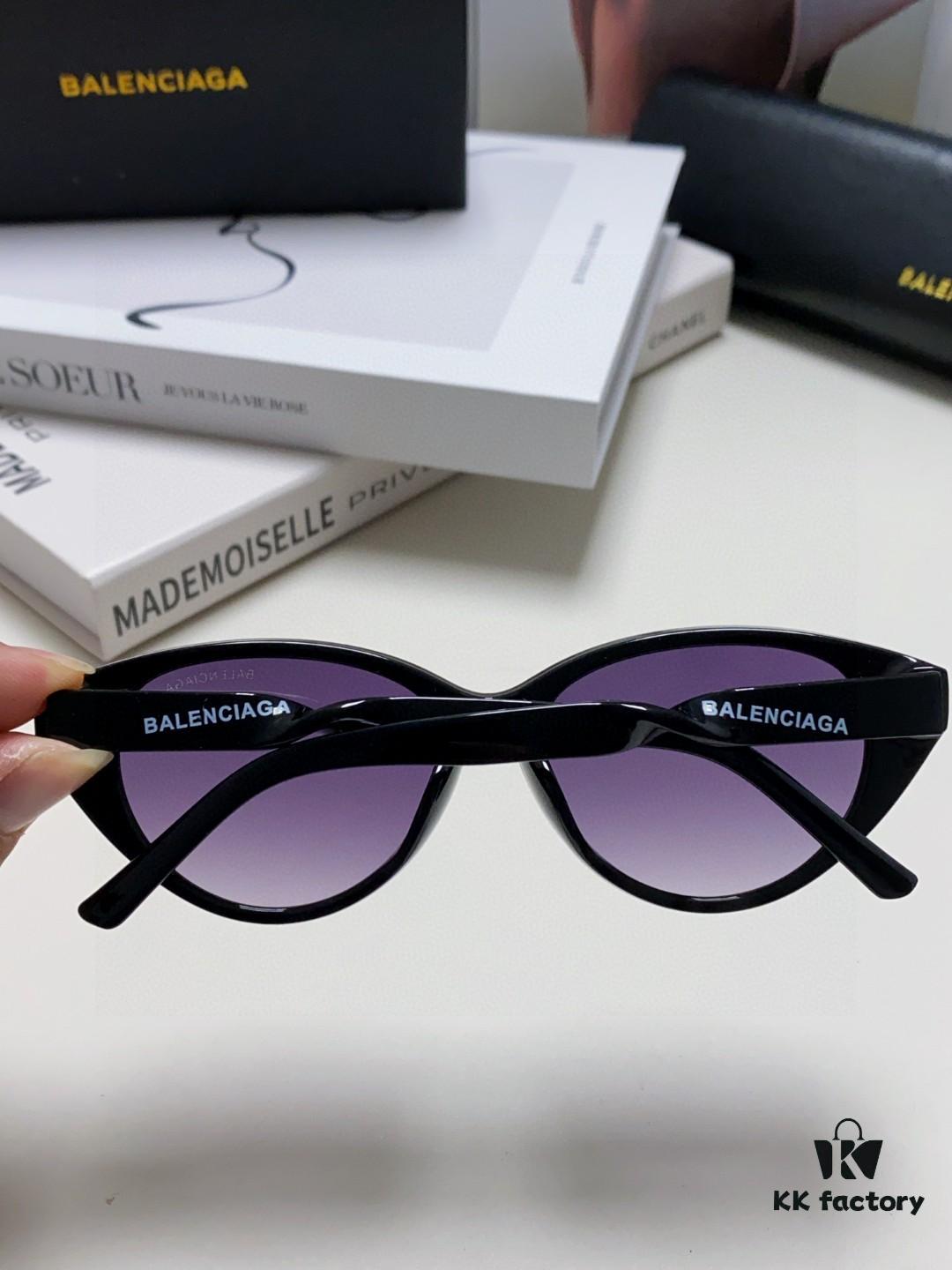 BALENCIAGA Latest Design with Unique Silhouette, Minimalist Frame, High-Quality Sunglasses