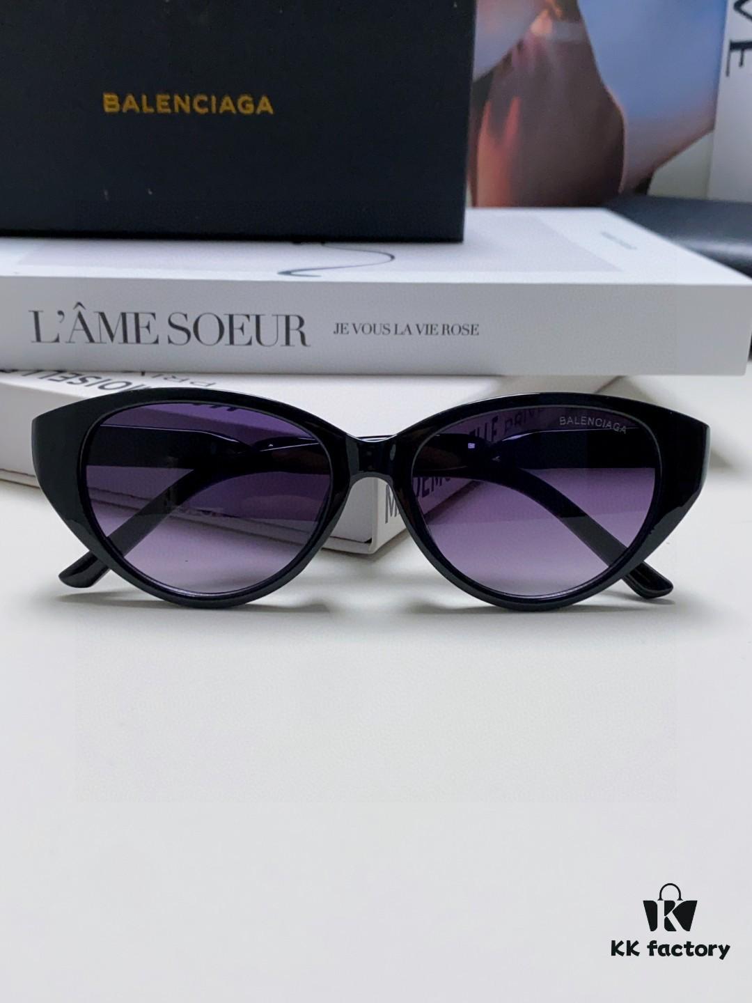 BALENCIAGA Latest Design with Unique Silhouette, Minimalist Frame, High-Quality Sunglasses