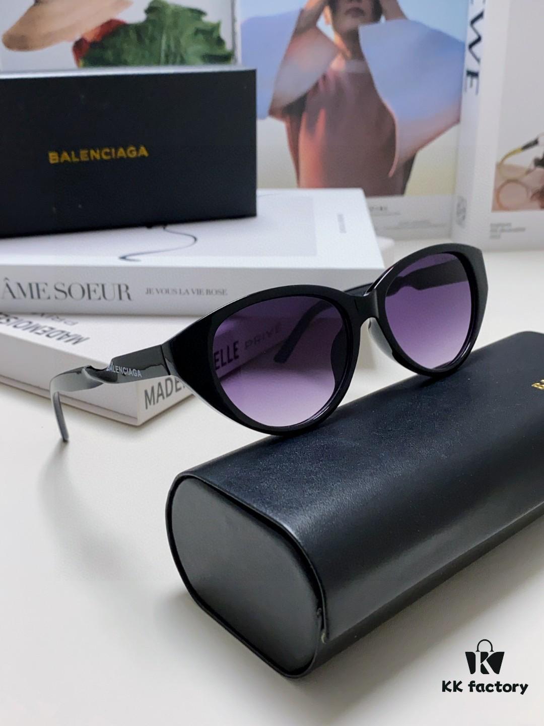 BALENCIAGA Latest Design with Unique Silhouette, Minimalist Frame, High-Quality Sunglasses
