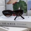 BALENCIAGA Balenciaga Latest Unique Frame Design Instantly Love at First Sight Minimalist Small Frame High-Quality Eyewear Sunglasses