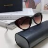 BALENCIAGA Balenciaga Latest Unique Frame Design Instantly Love at First Sight Minimalist Small Frame High-Quality Eyewear Sunglasses