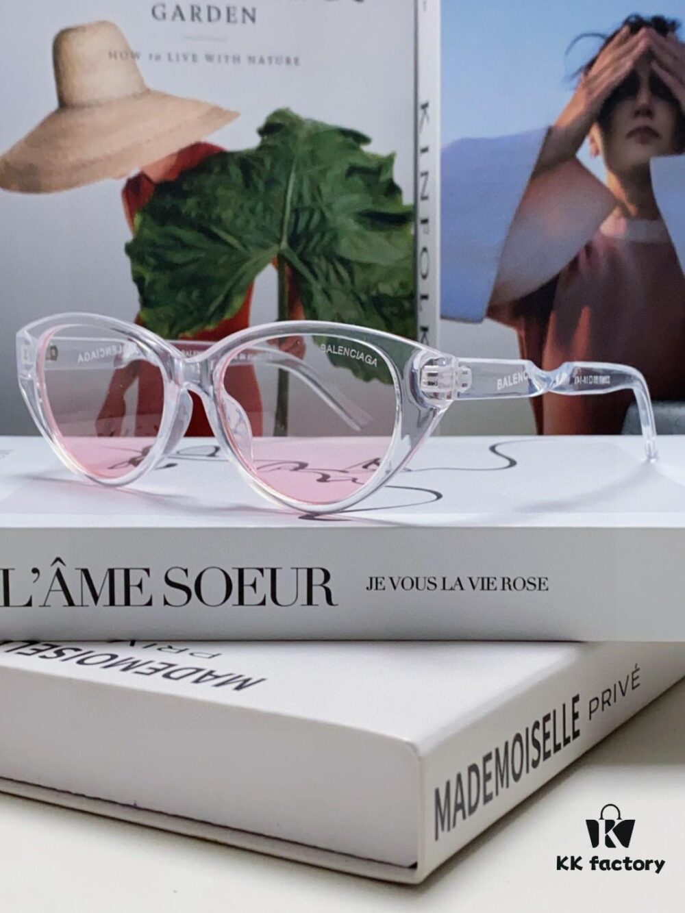 BALENCIAGA Balenciaga Latest Unique Design Sunglasses Minimalist Frame High-Quality Eyewear