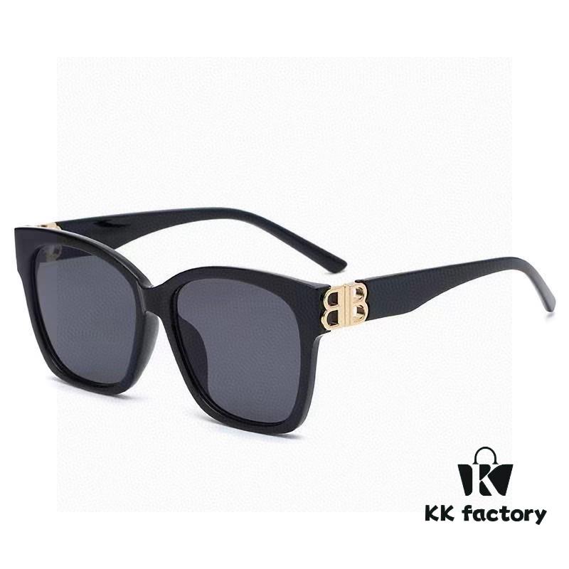 BALENCIAGA Balenciaga Latest Unique Frame Design Instantly Eye-Catching Minimalist Small Frame High-Quality Eyewear Sunglasses