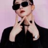 Balenciaga 2025 New Arrival Women's Fashion Classic BB Narrow Frame Sunglasses BB0310SK Eyewear