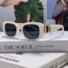 Balenciaga 2025 New Arrival Women's Fashion Classic BB Narrow Frame Sunglasses BB0310SK Eyewear