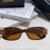 Balenciaga 2025 New Arrival Women's Fashion Classic BB Narrow Frame Sunglasses BB0310SK Eyewear