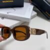 Balenciaga 2025 New Arrival Women's Fashion Classic BB Narrow Frame Sunglasses BB0310SK Eyewear