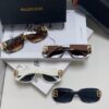 Balenciaga 2025 New Arrival Women's Fashion Classic BB Narrow Frame Sunglasses BB0310SK Eyewear