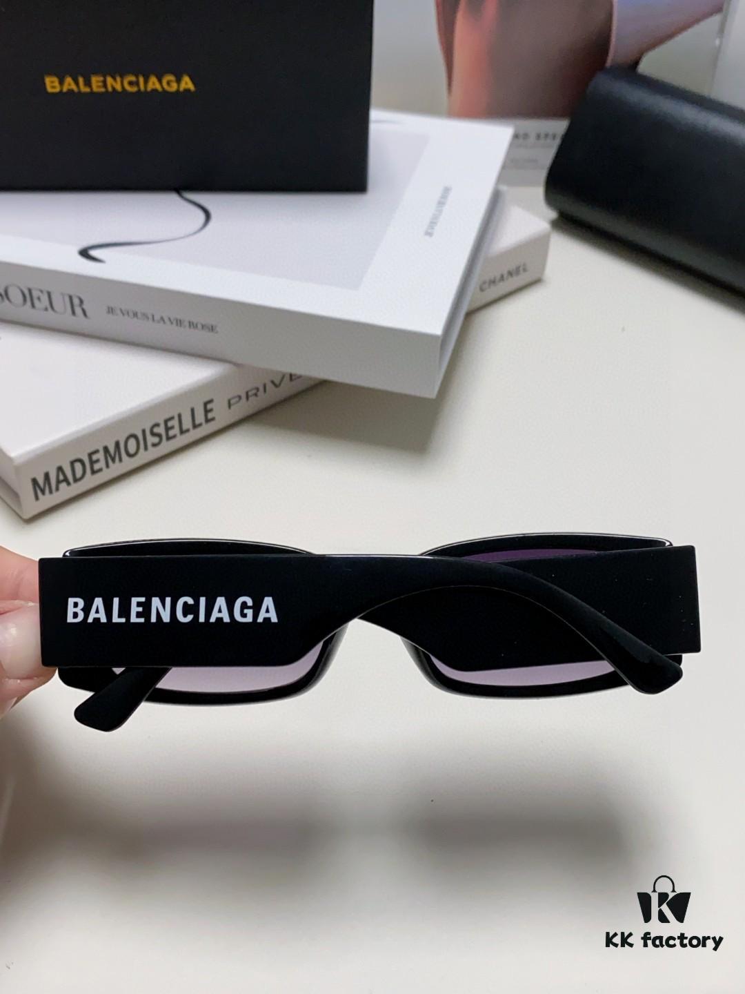 Balenciaga 2025 Spring/Summer New Arrival Futuristic Sunglasses, Sporty and Minimalist Unisex Fashion Shades