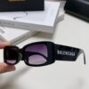 Balenciaga 2025 Spring/Summer New Arrival Futuristic Sunglasses, Sporty and Minimalist Unisex Fashion Shades