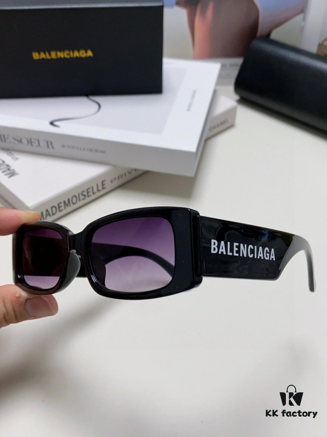 Balenciaga 2025 Spring/Summer New Arrival Futuristic Sunglasses, Sporty and Minimalist Unisex Fashion Shades