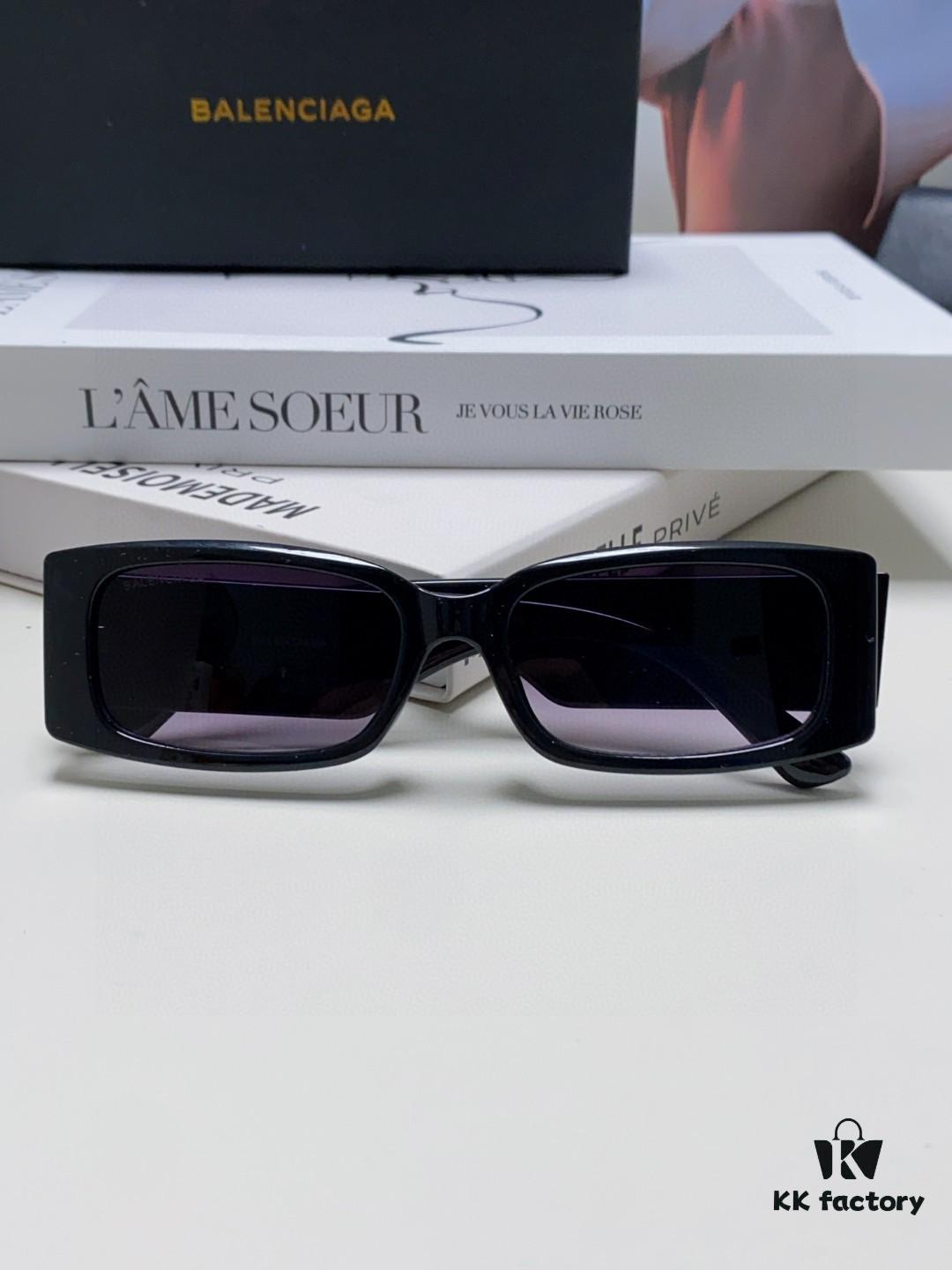 Balenciaga 2025 Spring/Summer New Arrival Futuristic Sunglasses, Sporty and Minimalist Unisex Fashion Shades