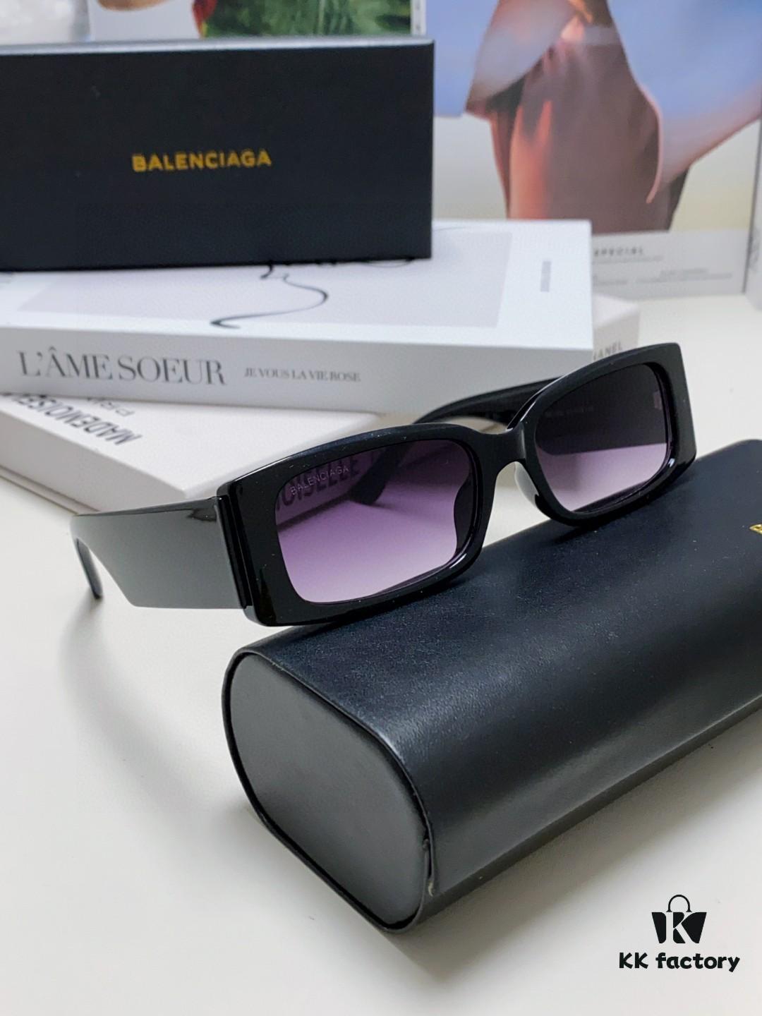 Balenciaga 2025 Spring/Summer New Arrival Futuristic Sunglasses, Sporty and Minimalist Unisex Fashion Shades