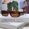 Balenciaga 2025 Hit Spring-Summer New Arrival Futuristic Sunglasses Unisex Sporty Fashion Minimalist Style