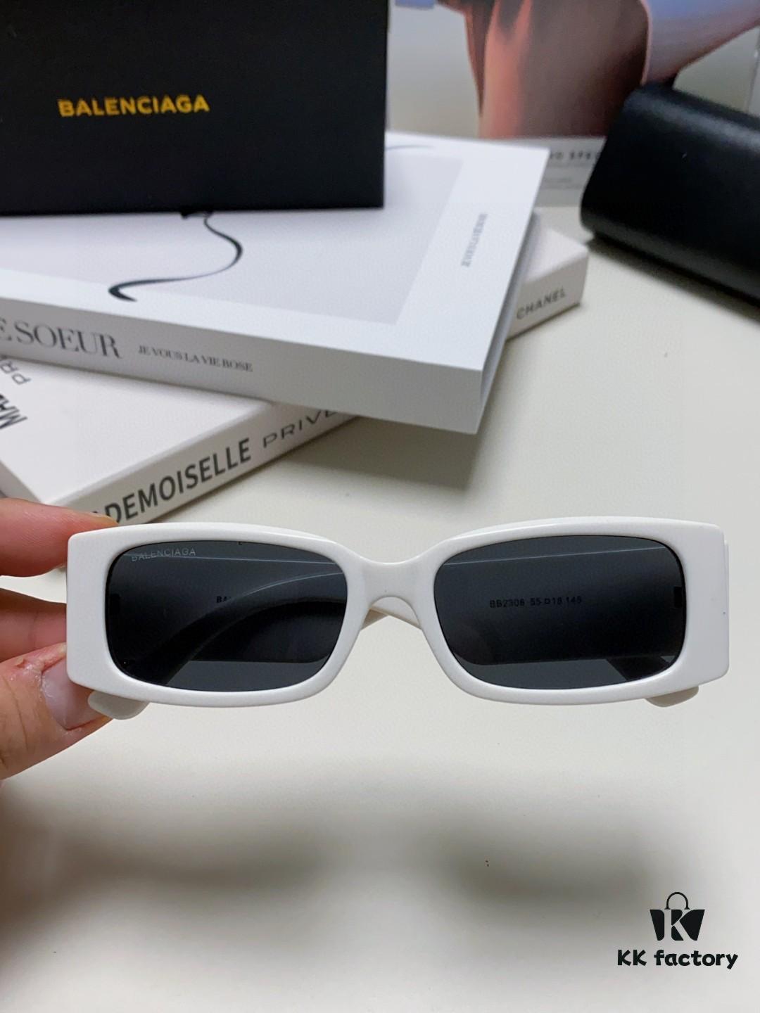 Balenciaga 2025 Spring/Summer New Arrival Futuristic Sunglasses, Sporty and Minimalist Unisex Fashion Shades