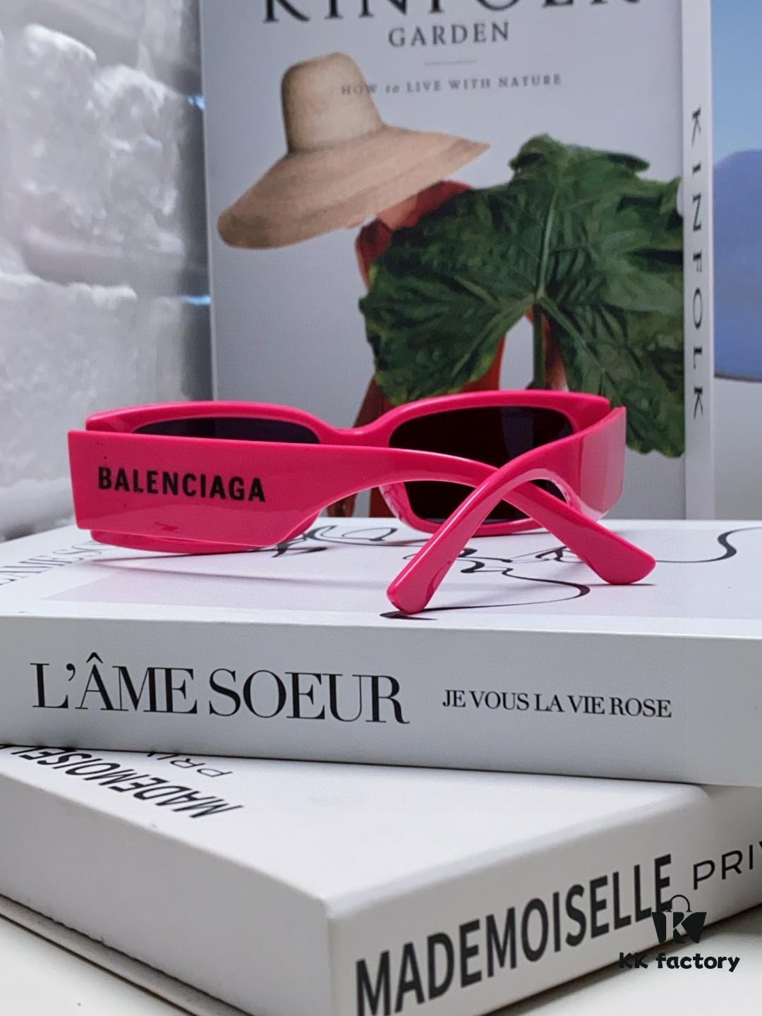 Balenciaga 2025 Spring/Summer New Arrival Futuristic Sunglasses, Sporty and Minimalist Unisex Fashion