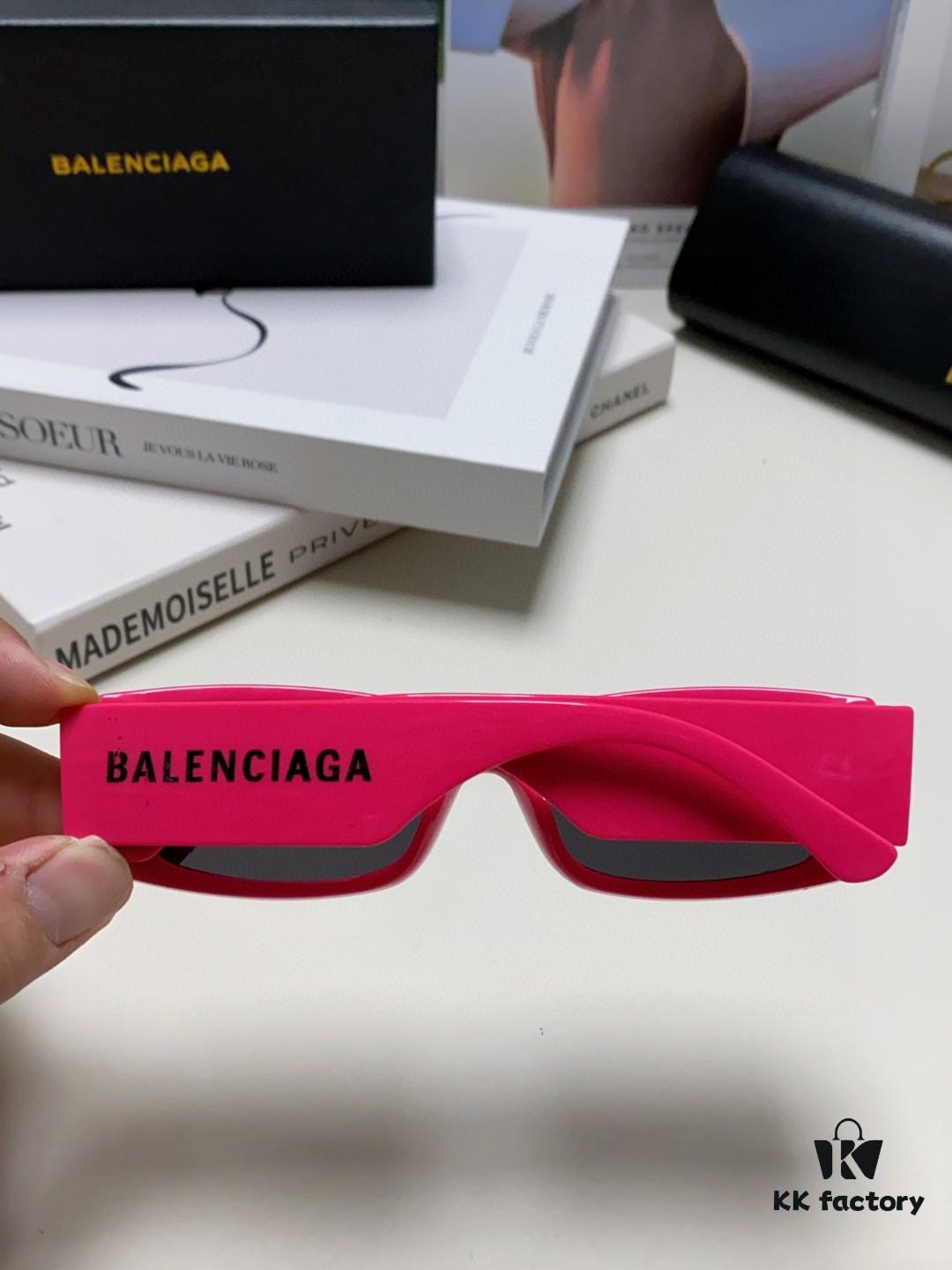 Balenciaga 2025 Spring/Summer New Arrival Futuristic Sunglasses, Sporty and Minimalist Unisex Fashion