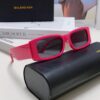 Balenciaga 2025 Spring/Summer New Arrival Futuristic Sunglasses, Sporty and Minimalist Unisex Fashion