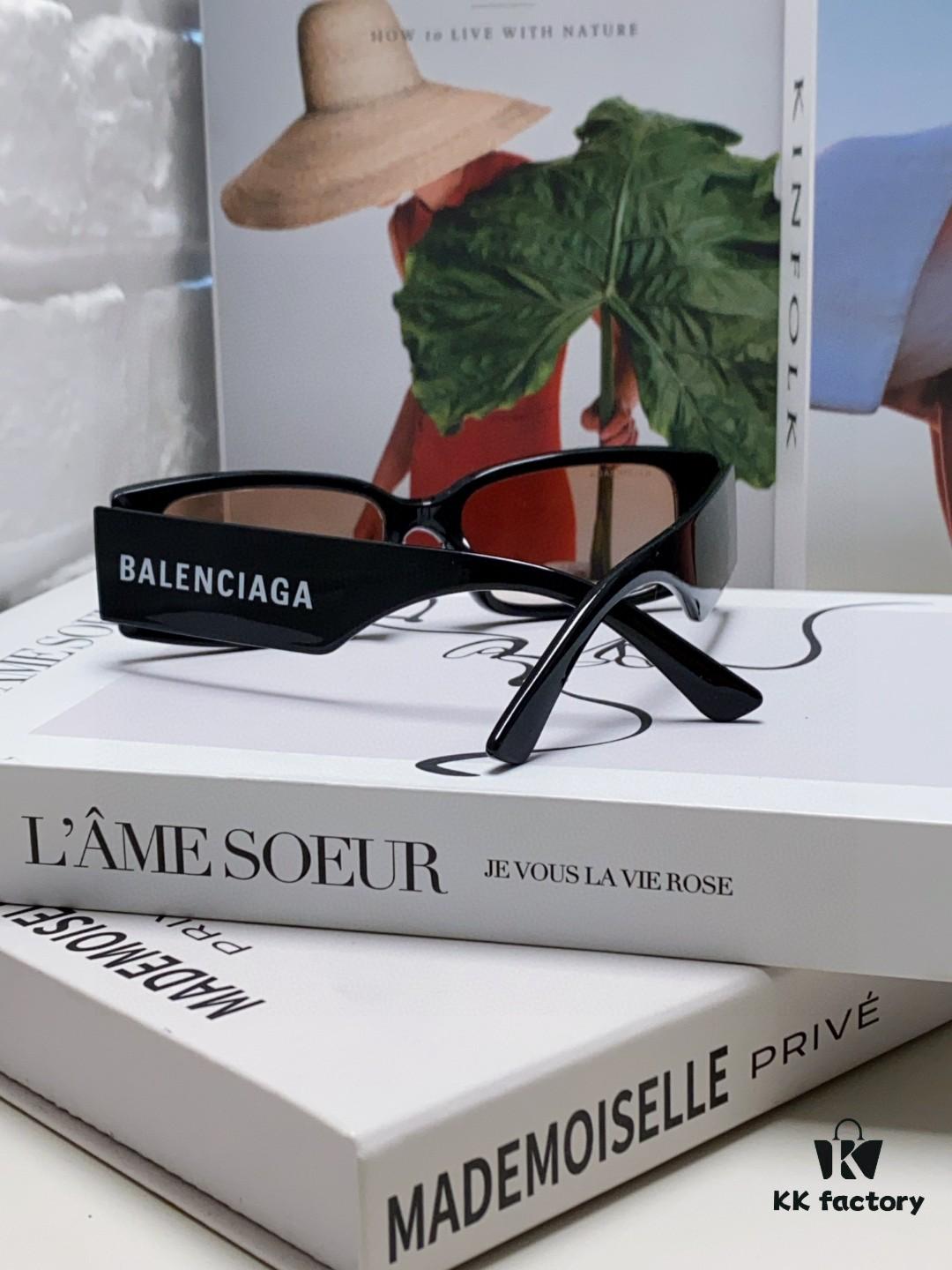 Balenciaga 2025 Spring/Summer New Arrival Futuristic Sunglasses Unisex Sports Fashion Minimalist Style