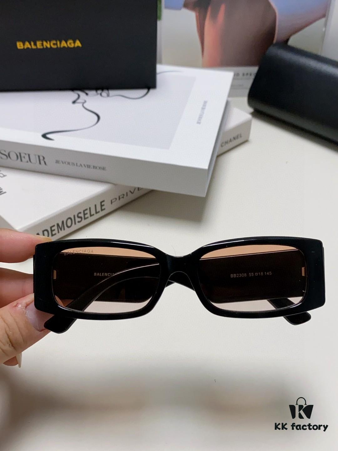 Balenciaga 2025 Spring/Summer New Arrival Futuristic Sunglasses Unisex Sports Fashion Minimalist Style
