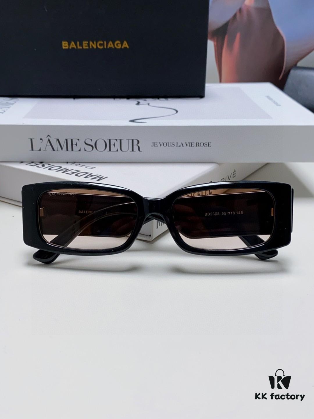 Balenciaga 2025 Spring/Summer New Arrival Futuristic Sunglasses Unisex Sports Fashion Minimalist Style