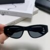Balenciaga Black Sunglasses Double B Streetwear Women's Summer Sun Glasses 2025 New Arrival Hip-Hop Retro Fashion High-End UV Protection Sunglasses