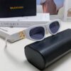 Balenciaga Black Sunglasses Double B Streetwear Style Women's Summer Sun Glasses Ins 2025 New Hip-Hop Retro Fashion High-End UV Protection Sunglasses