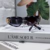 Balenciaga Black Sunglasses Double B Streetwear Style Women's Summer Sun Glasses Ins 2025 New Hip-Hop Retro Fashion High-End UV Protection Sunglasses