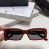 Balenciaga 2025 New Arrivals European and American Trendy Personalized Square Sunglasses Instagram Influencer Stylish Rectangular Sun Glasses with Wide Logo