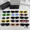 BALENCIAGA BB0095 Arrived in Full Colors, Highest Quality Available on Market, Cat-Eye Queen Style Sunglasses with Double B Logo, UV-Protective Sun Glasses