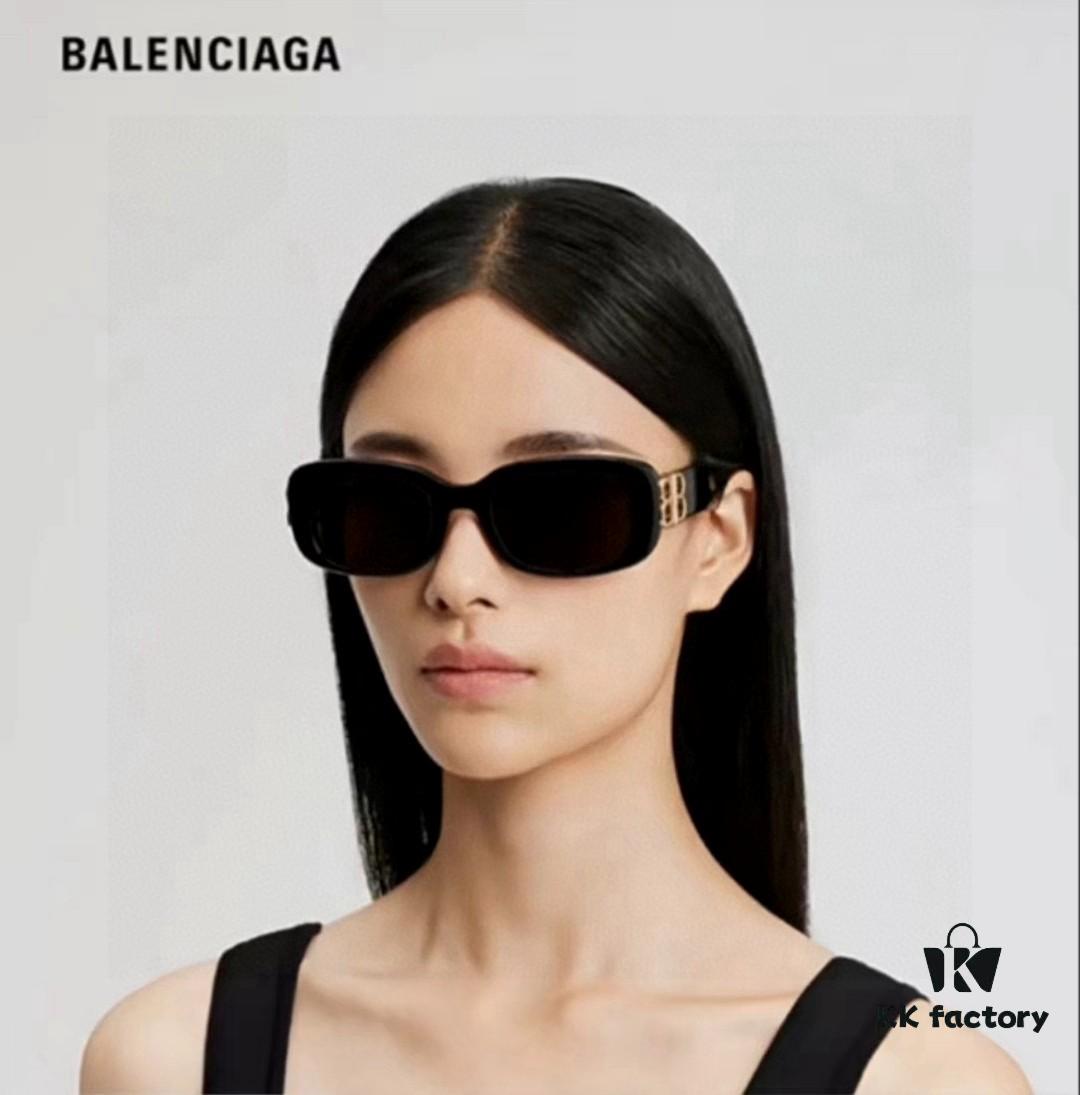 Balenciaga 2024 New Arrival Women's Sunglasses Fashion Classic BB Narrow Frame Sun Glasses BB0310SK