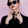 Balenciaga 2024 New Arrival Women's Sunglasses Fashion Classic BB Narrow Frame Sun Glasses BB0310SK