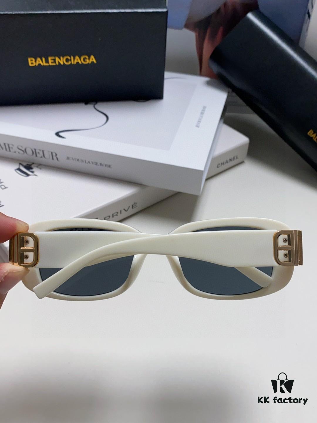 Balenciaga 2024 New Arrival Women's Fashion Classic BB Narrow Frame Sunglasses BB0310SK
