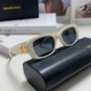 Balenciaga 2024 New Arrival Women's Fashion Classic BB Narrow Frame Sunglasses BB0310SK
